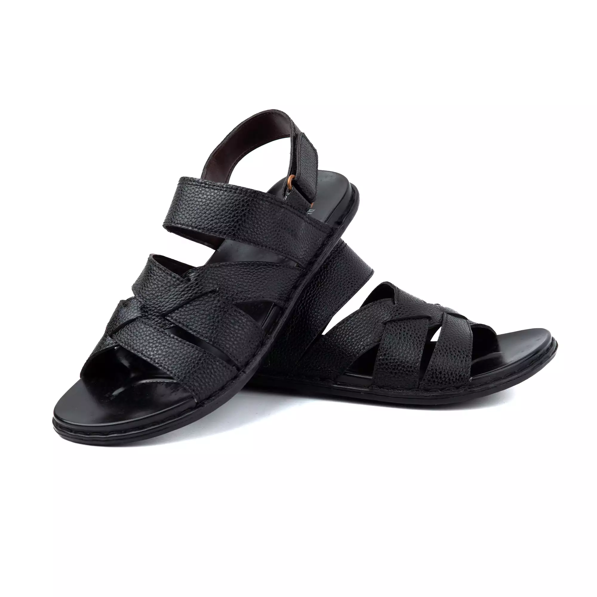 Multi Strap Men Leather Sandals