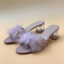 NEW ,  WOMEN SLIPPERS HEELS W291