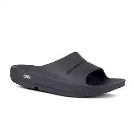 Oofos Ooahh Recovery Slide Sandal - Black