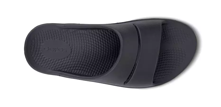 Oofos Ooahh Recovery Slide Sandal - Black