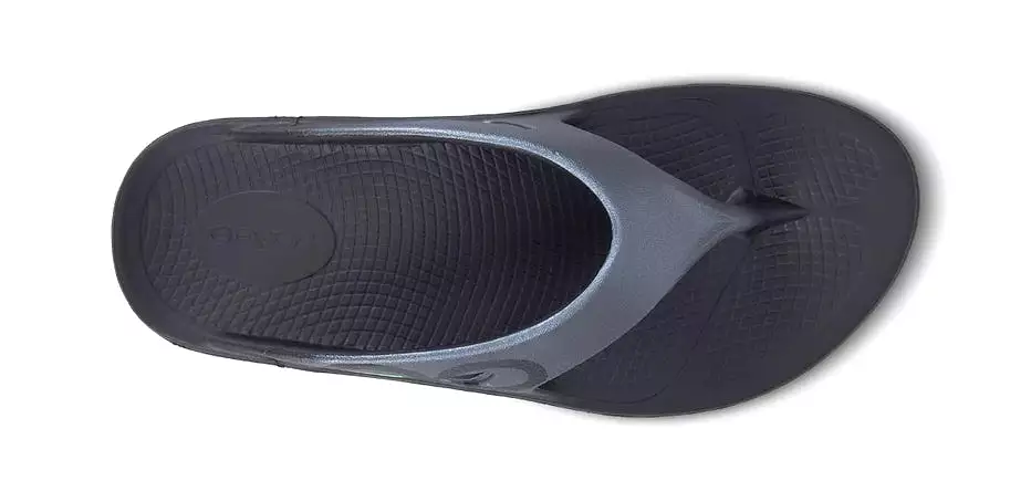 Oofos Ooriginal Sport Recovery Thong Sandal - Graphite