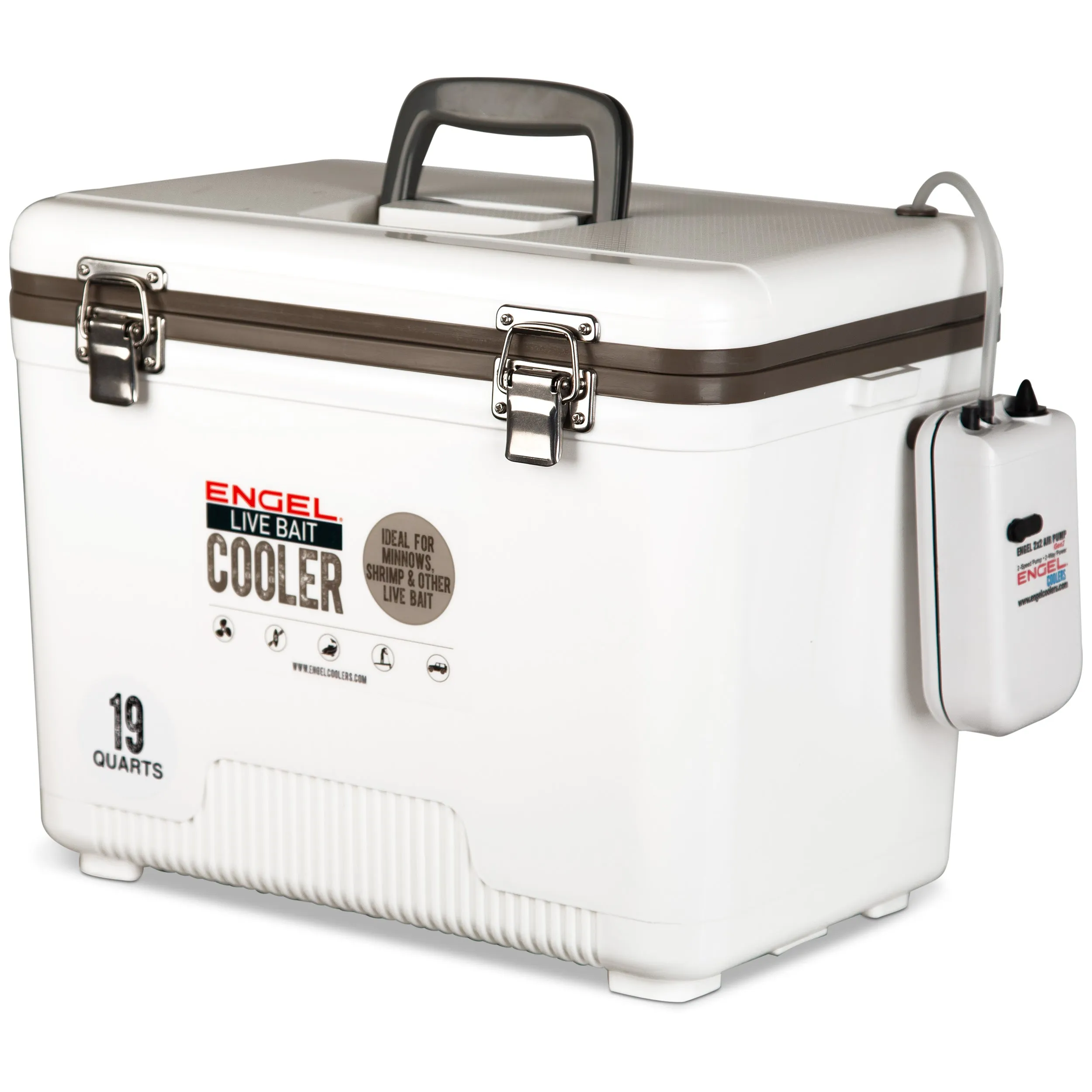 Original 19 Quart Live Bait Drybox/Cooler