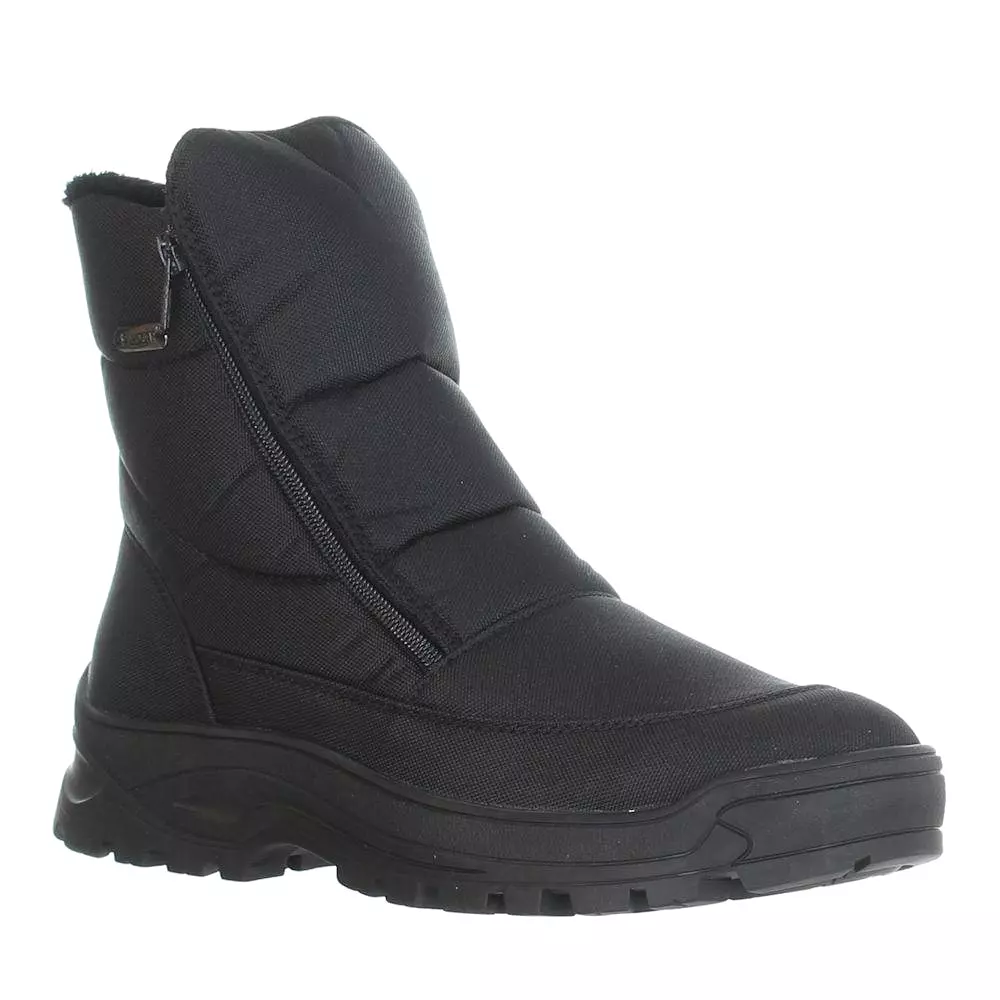 Pajar Men's Ice Gripper Waterproof Boot Black Fabric