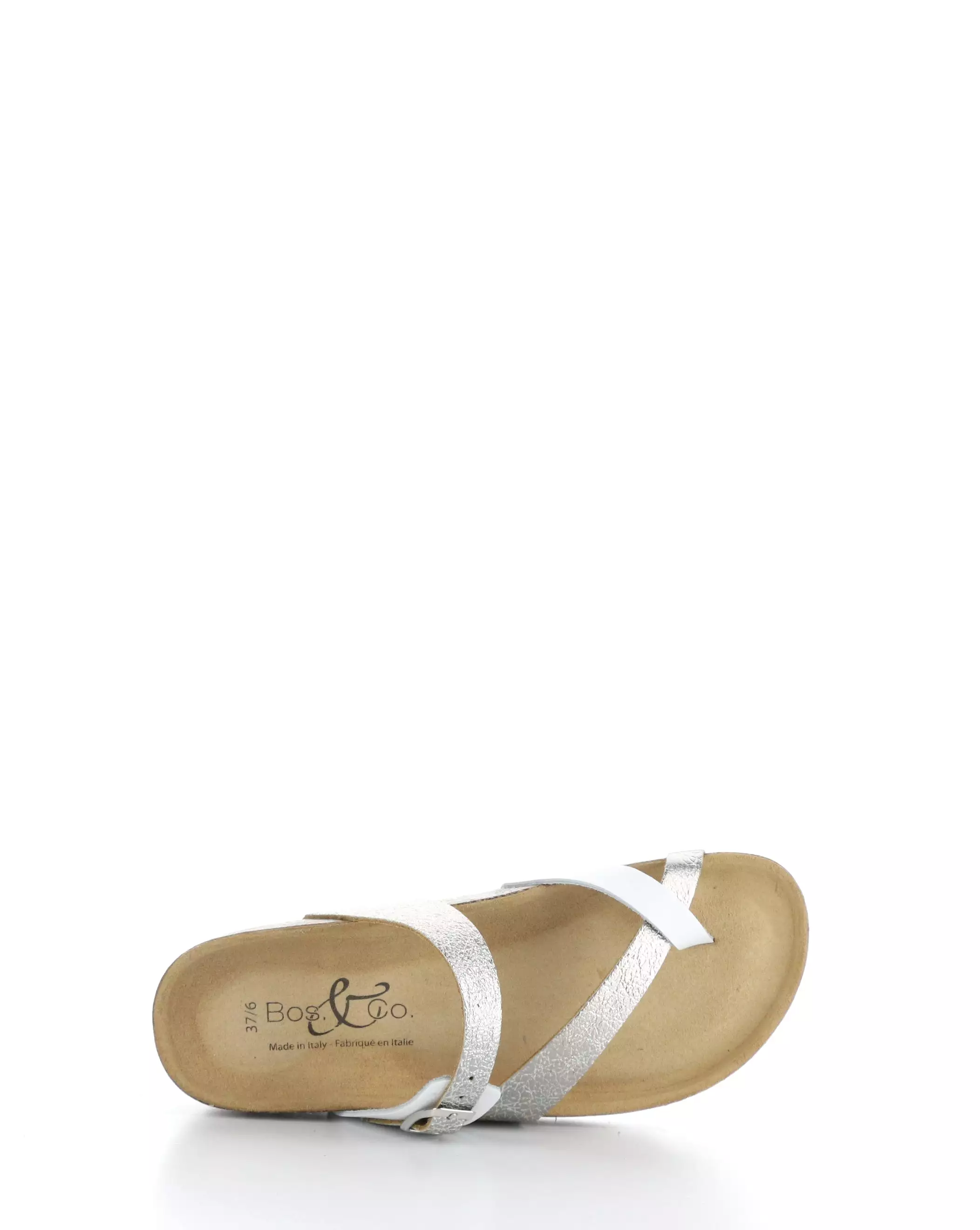 PARR WHITE/SILVER Slip-on Sandals