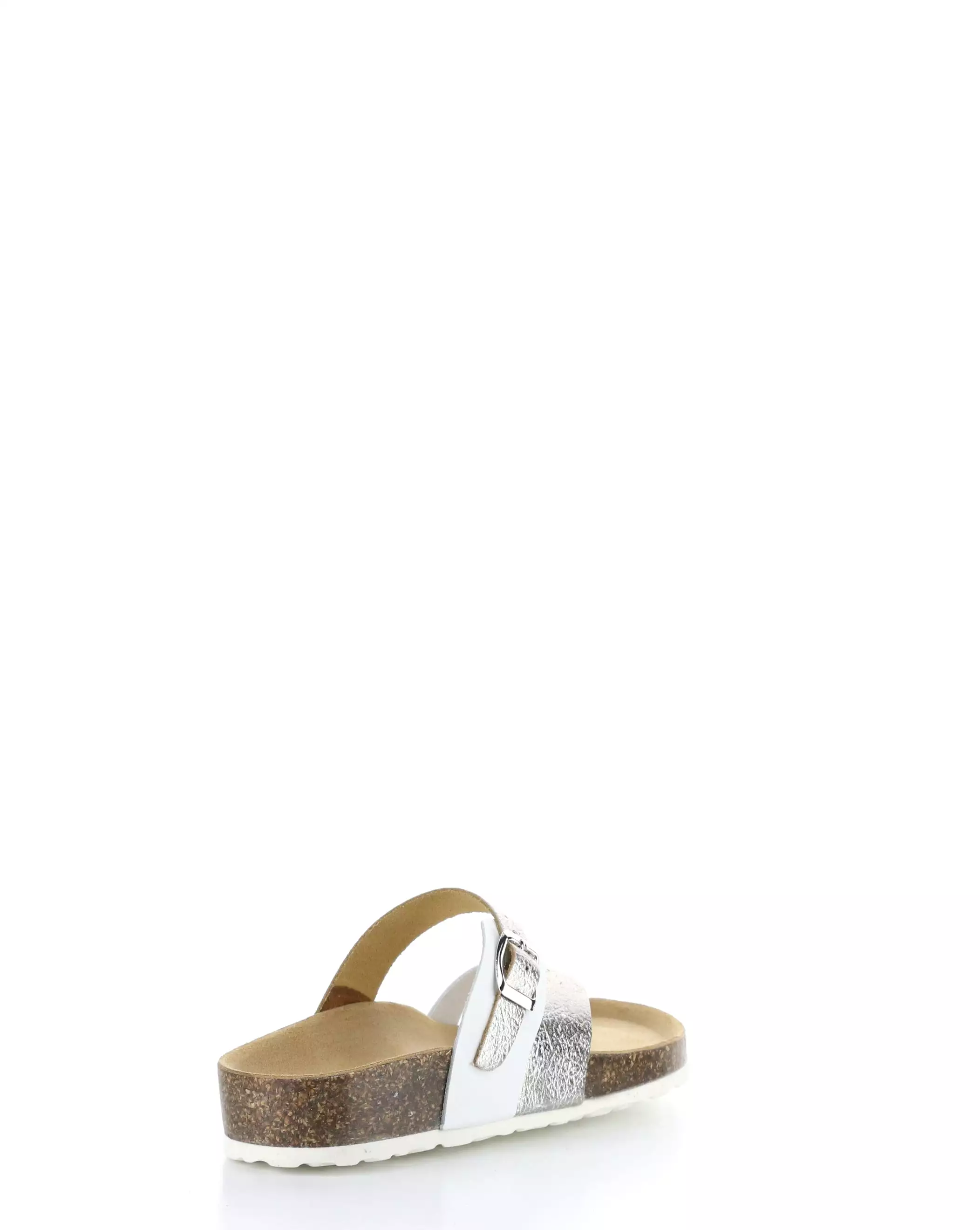 PARR WHITE/SILVER Slip-on Sandals