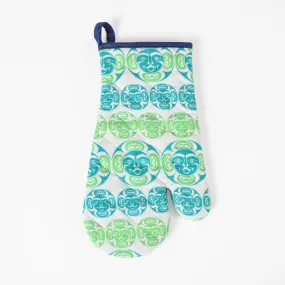 Printed Cotton Oven Mitt | Moon by Simone Diamond