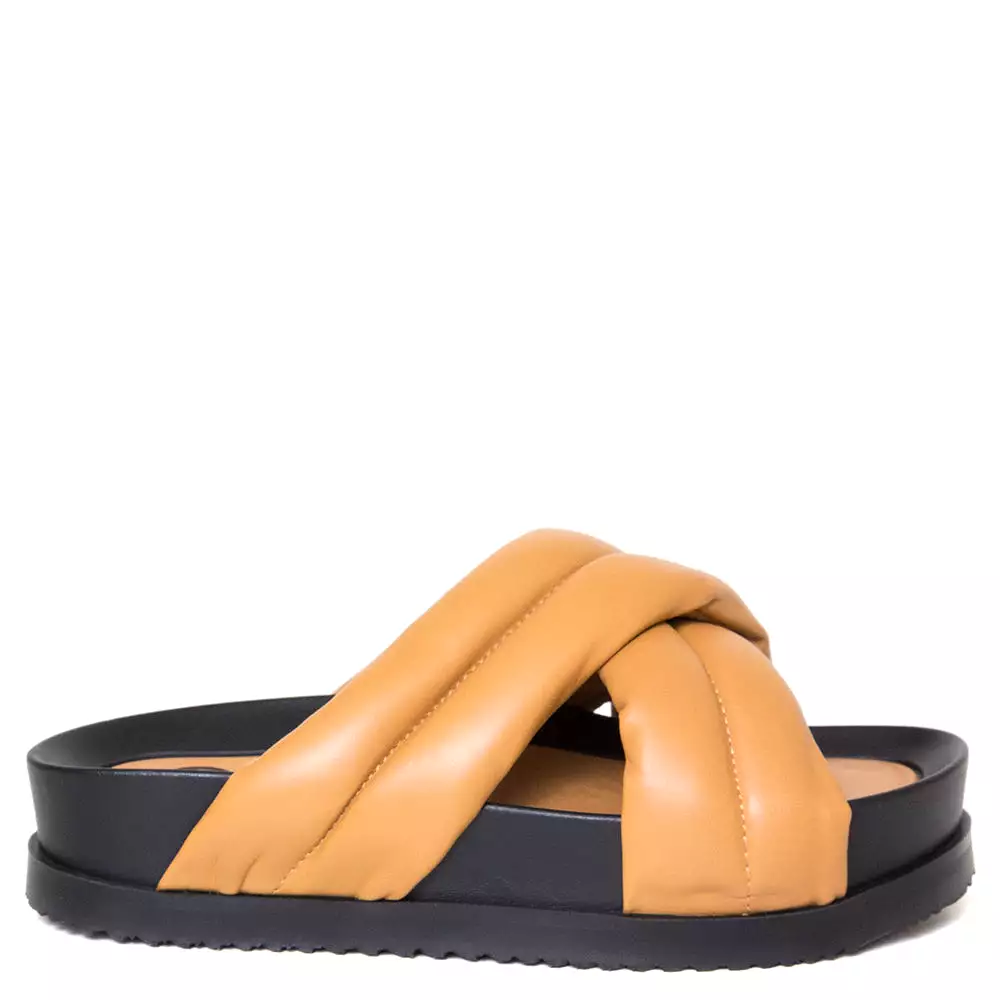 Puffy 2.0 Women's Leather Slide