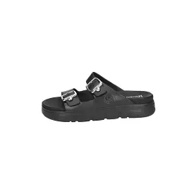 Rieker Buckle Slide Sandals