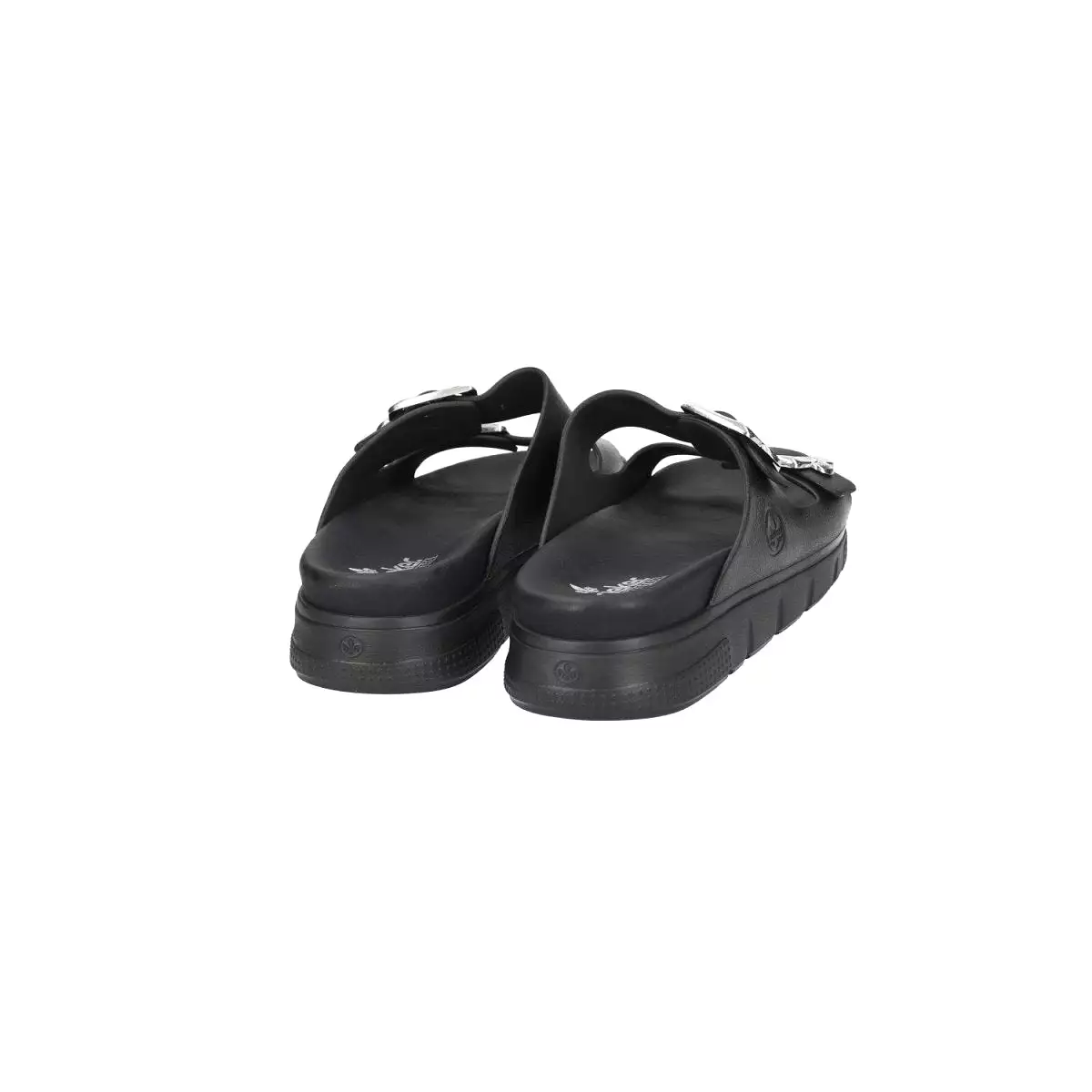 Rieker Buckle Slide Sandals