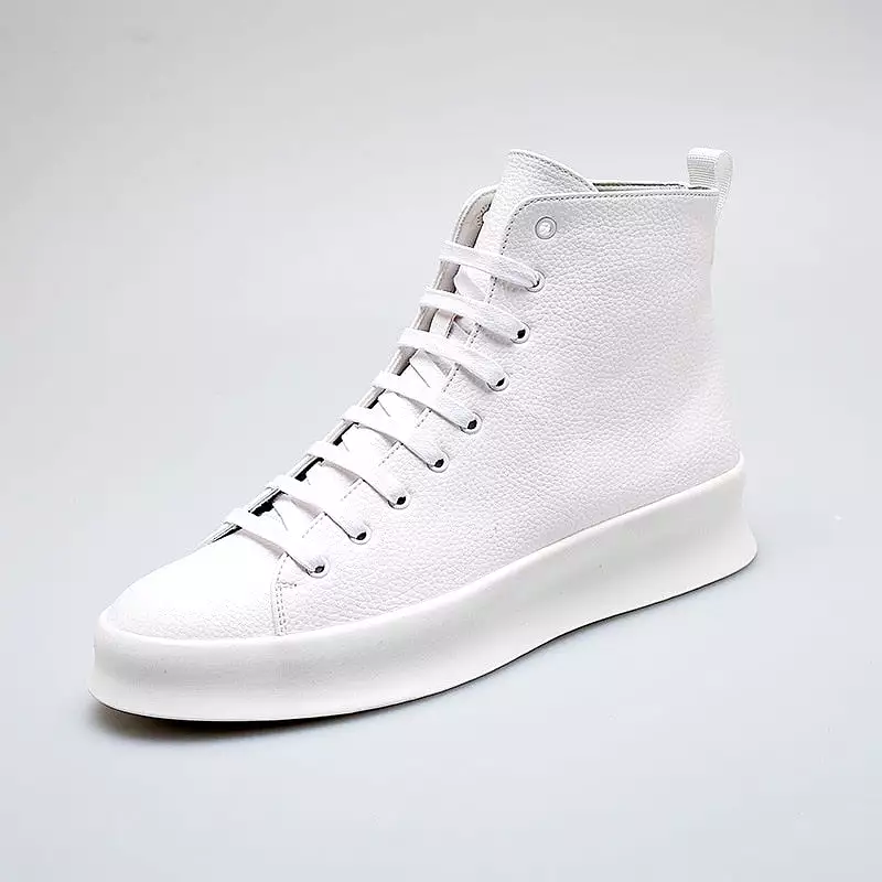 Spring Personalized Leather Men Sneakers