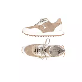 Suede Leather Man Sneaker Beige