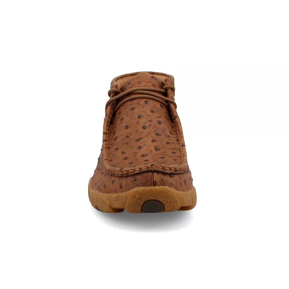 'Twisted X' Men's Chukka Driving Moc - Cognac