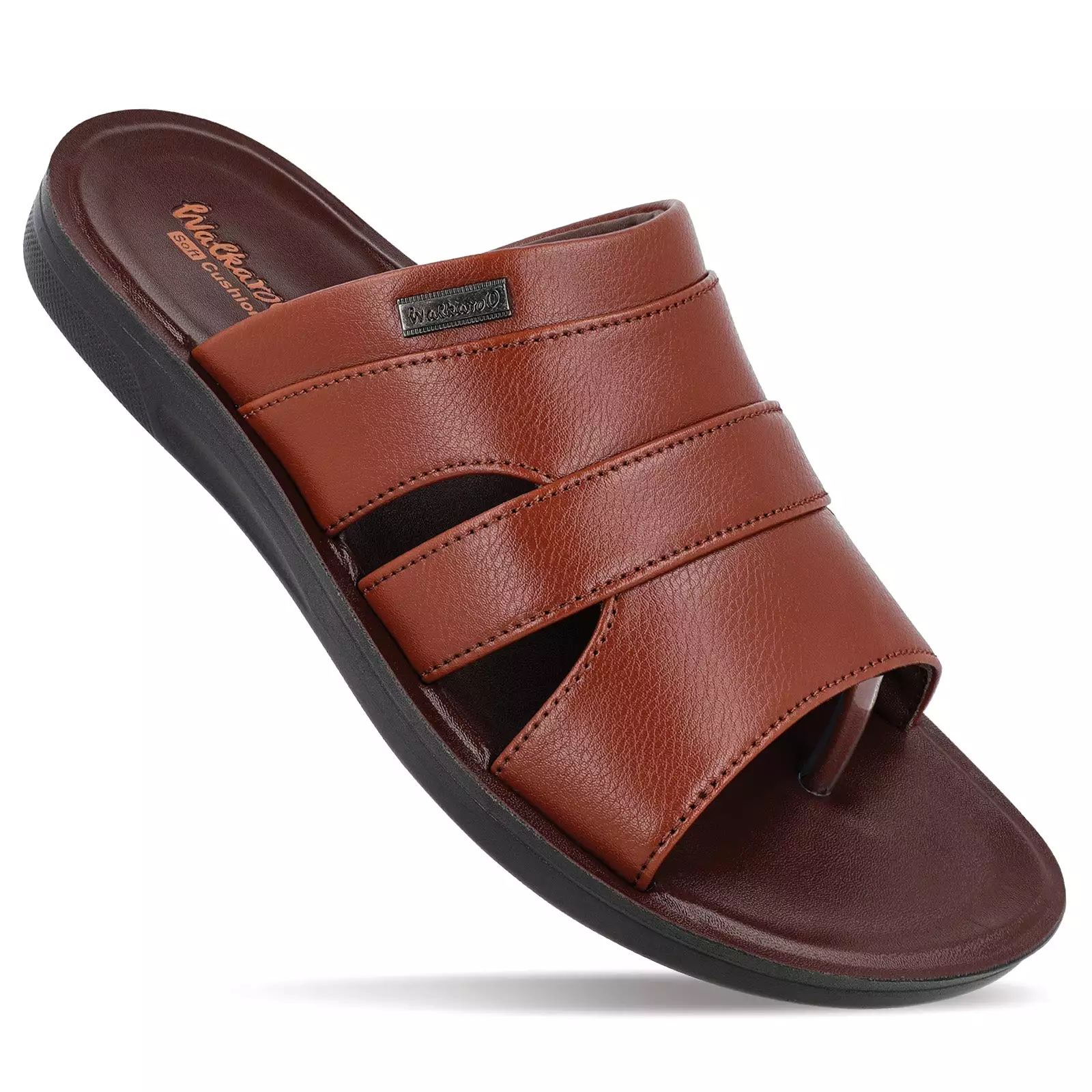 Walkaroo+ Men Sandals  - WE1329 B Brown