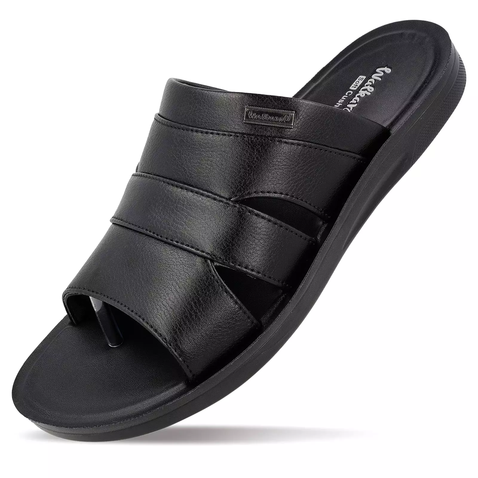 Walkaroo+ Men Sandals  - WE1329 Black