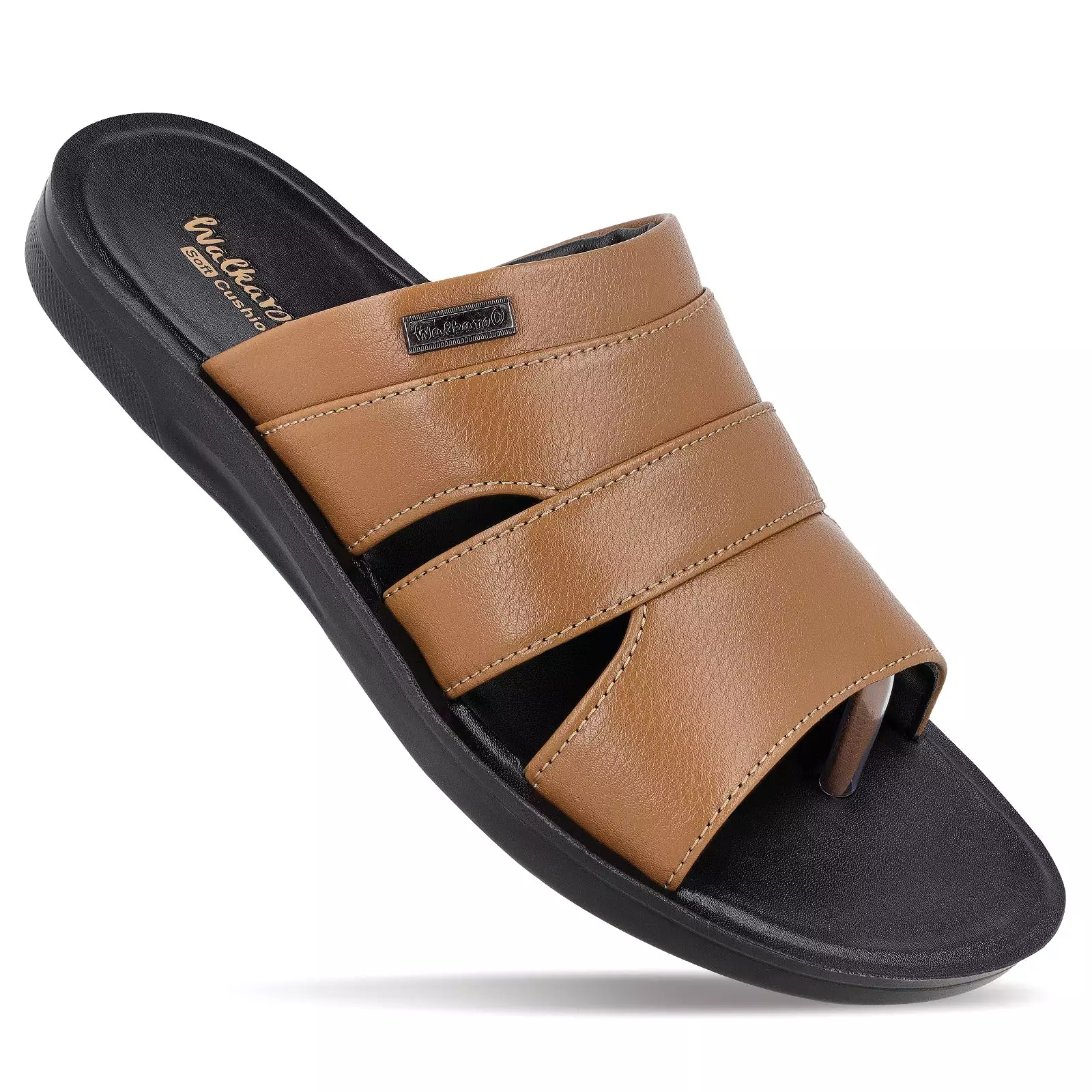 Walkaroo+ Men Sandals  - WE1329 Chiku