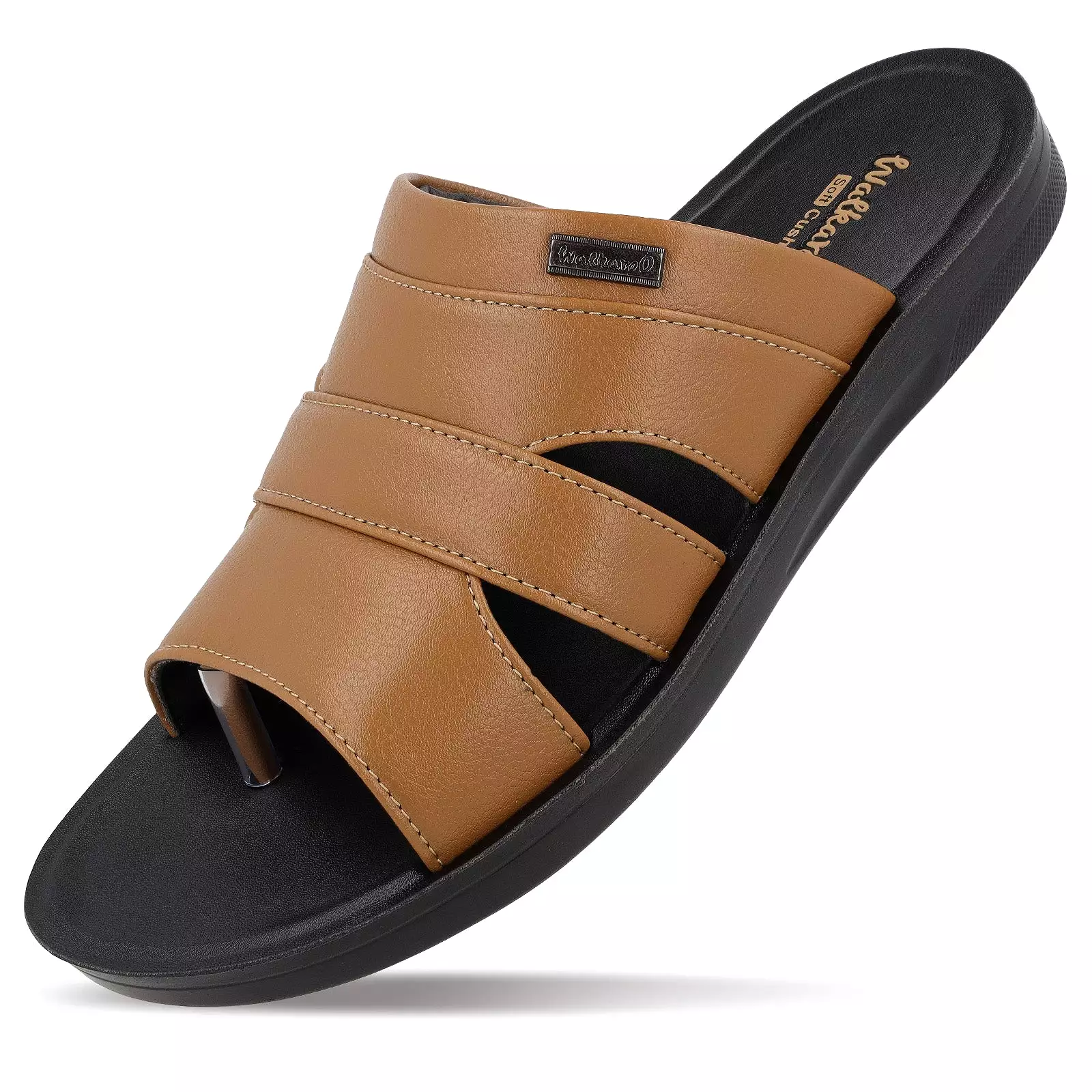 Walkaroo+ Men Sandals  - WE1329 Chiku