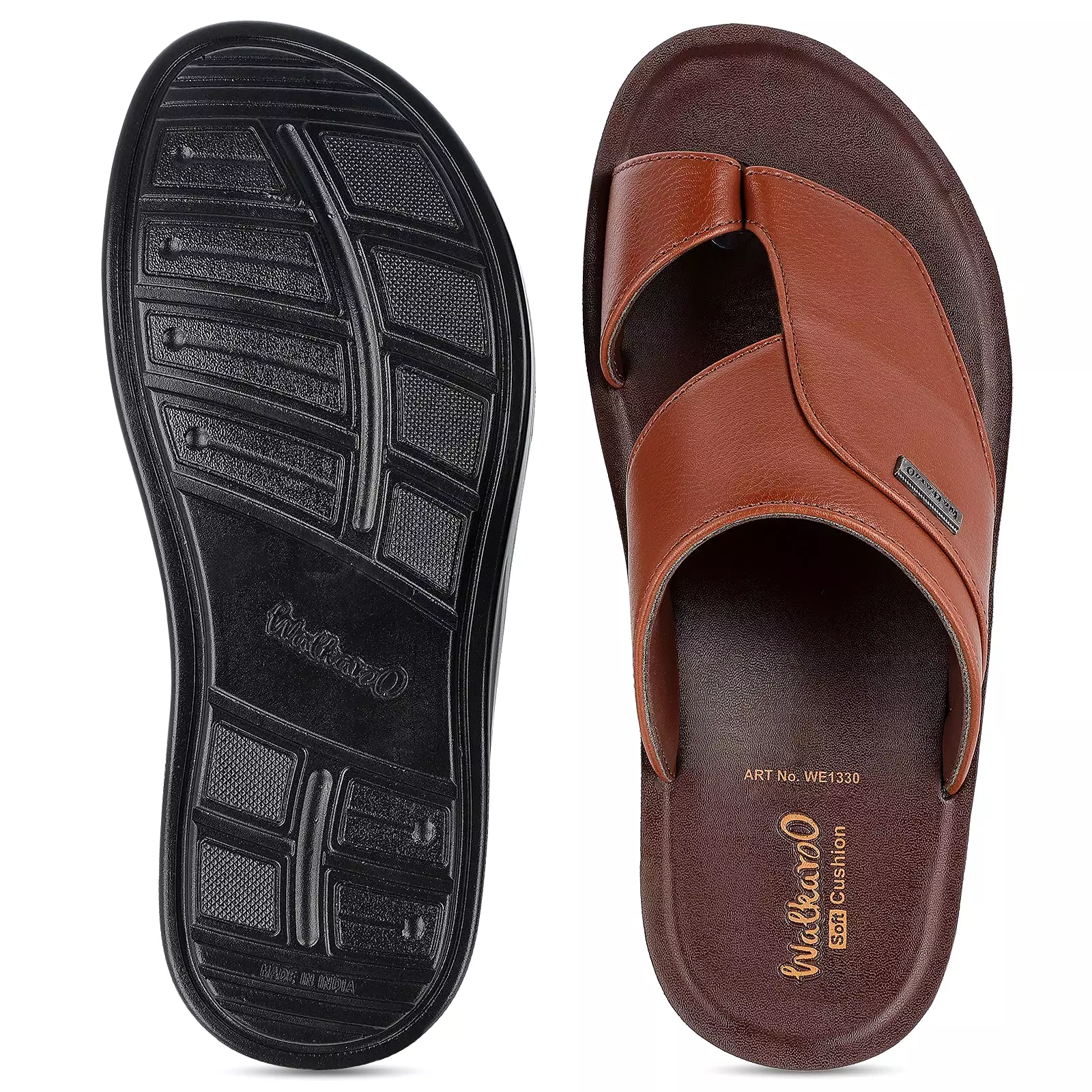 Walkaroo+ Men Sandals  - WE1330 B Brown