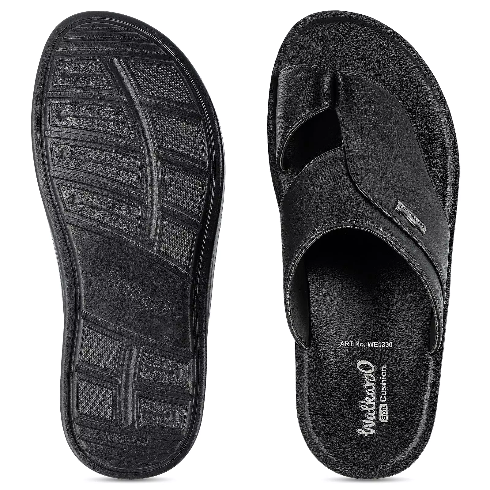 Walkaroo+ Men Sandals  - WE1330 Black