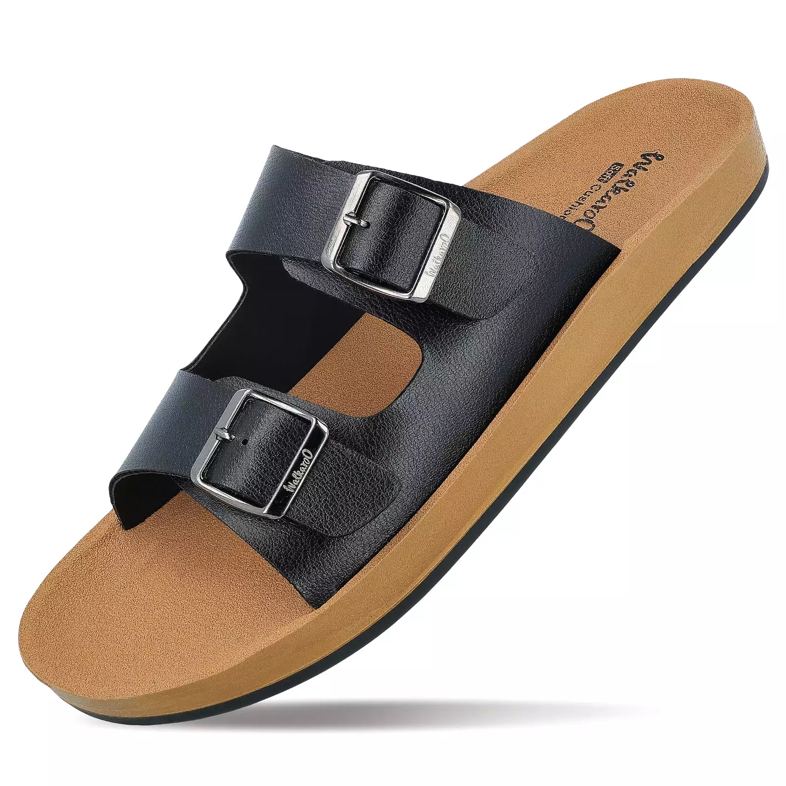 Walkaroo+ Men Sandals  - WE1333 Black