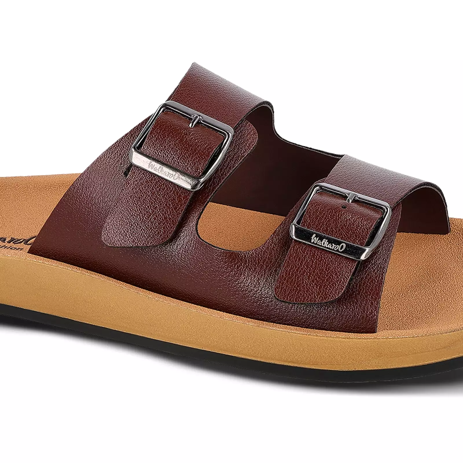 Walkaroo+ Men Sandals  - WE1333 Brown