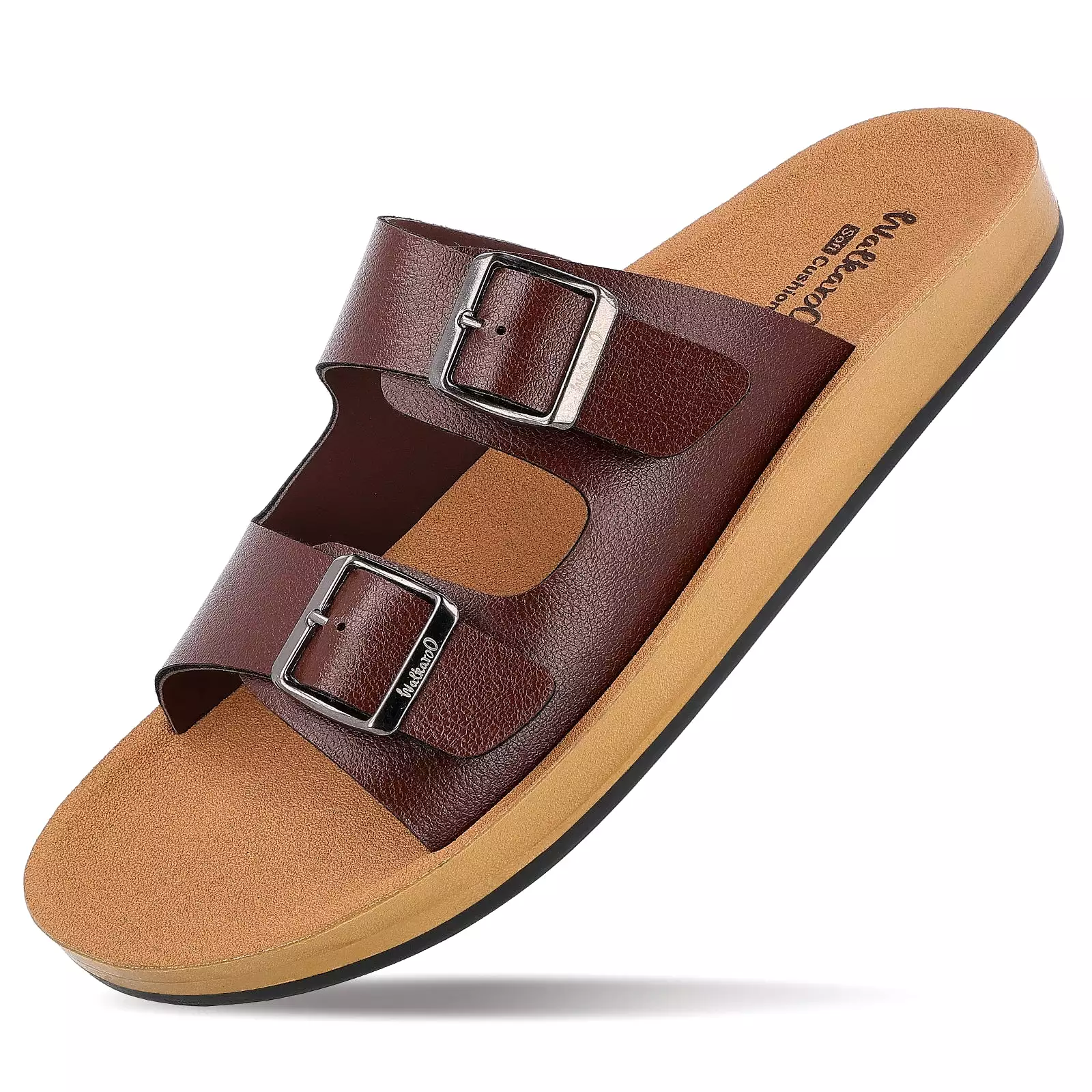 Walkaroo+ Men Sandals  - WE1333 Brown