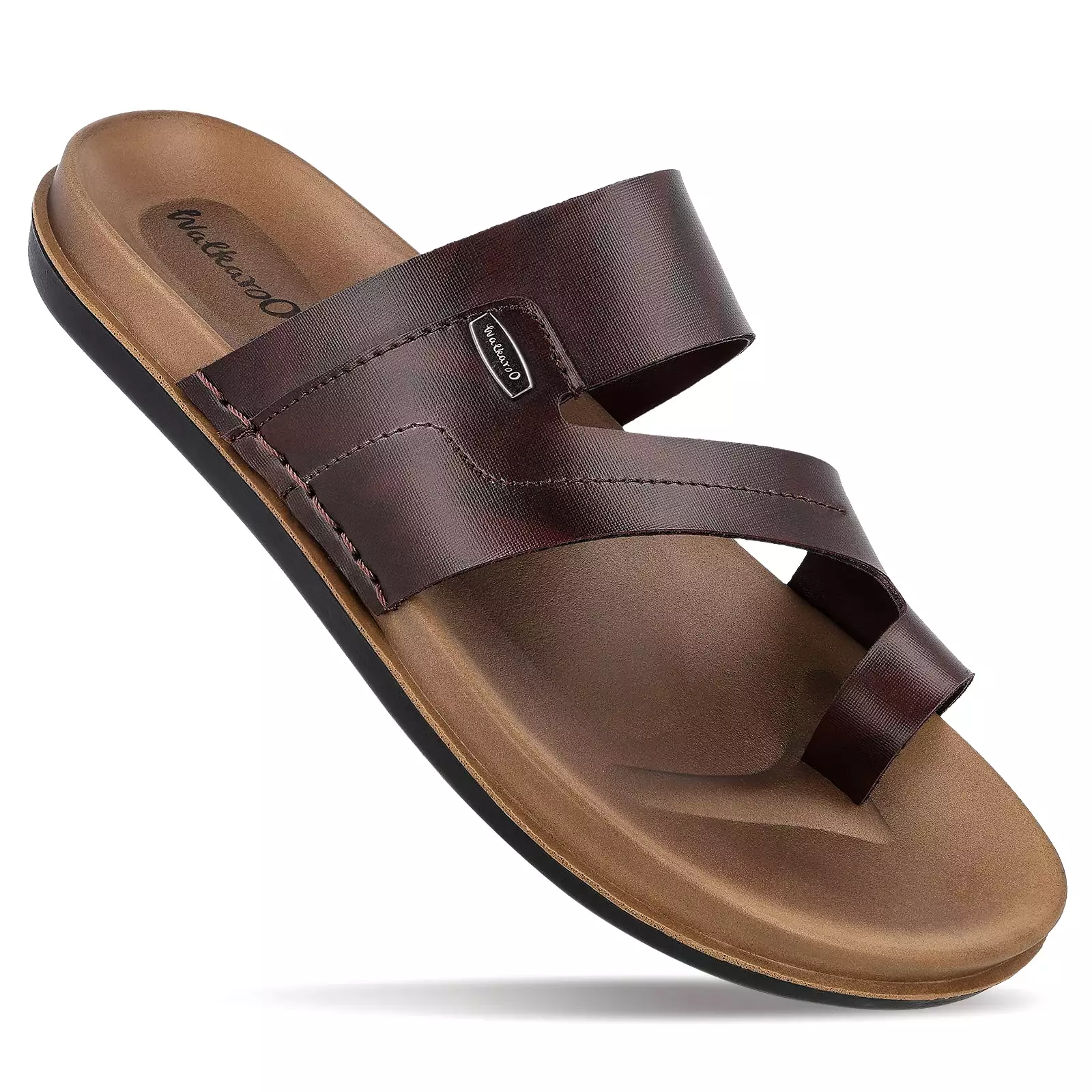 Walkaroo+ Men Sandals  - WE1335 BROWN