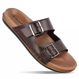 Walkaroo+ Men Sandals  - WE1337 BROWN