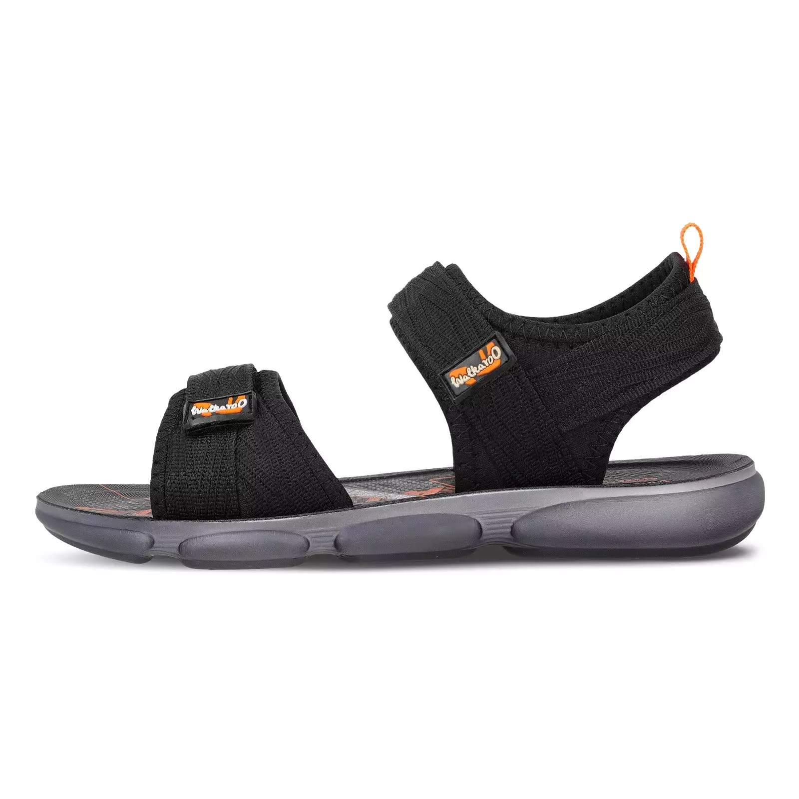 Walkaroo+ Men Sandals  - WE1711 Black