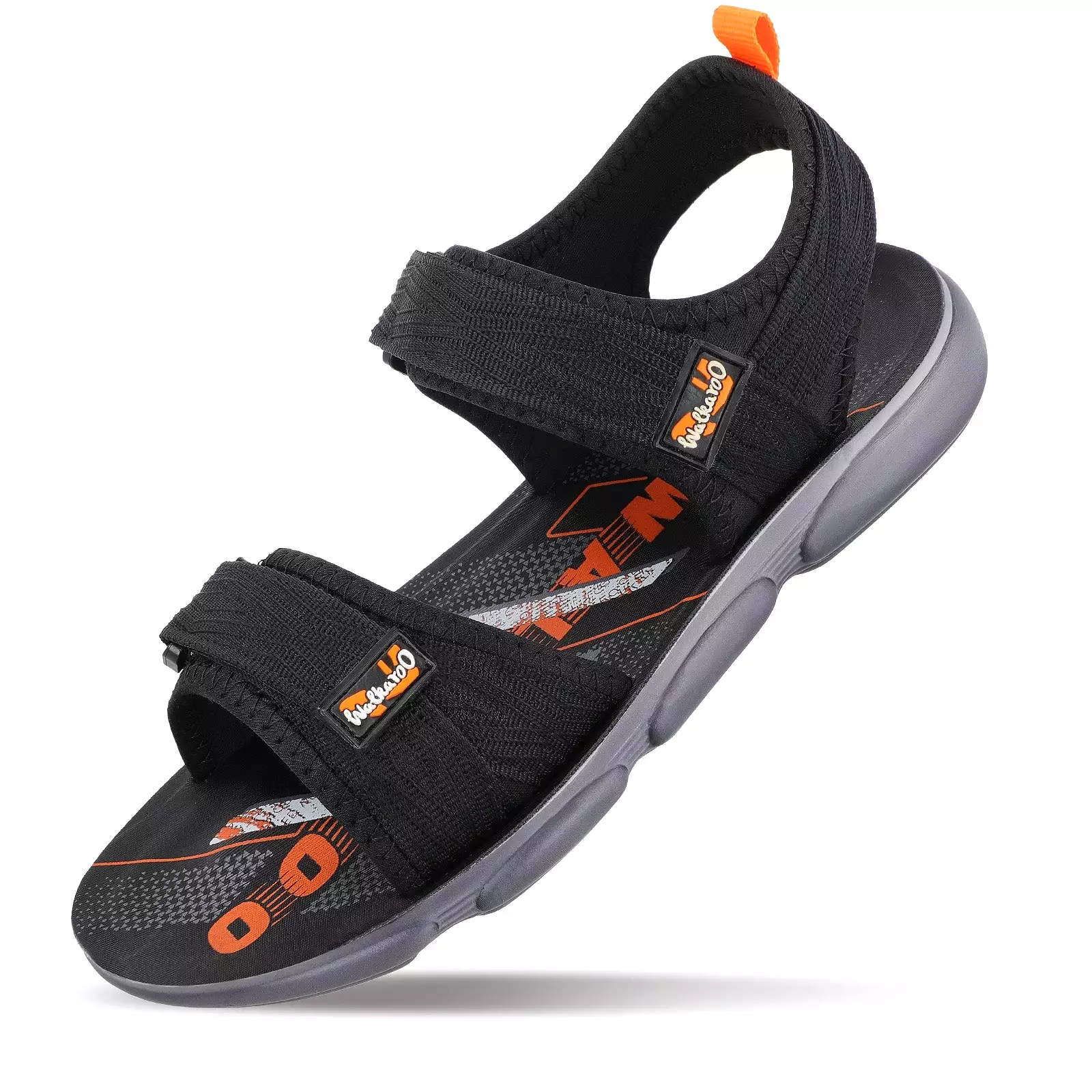 Walkaroo+ Men Sandals  - WE1711 Black