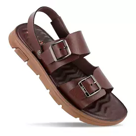 Walkaroo+ Men Sandals  - WE1712 BROWN