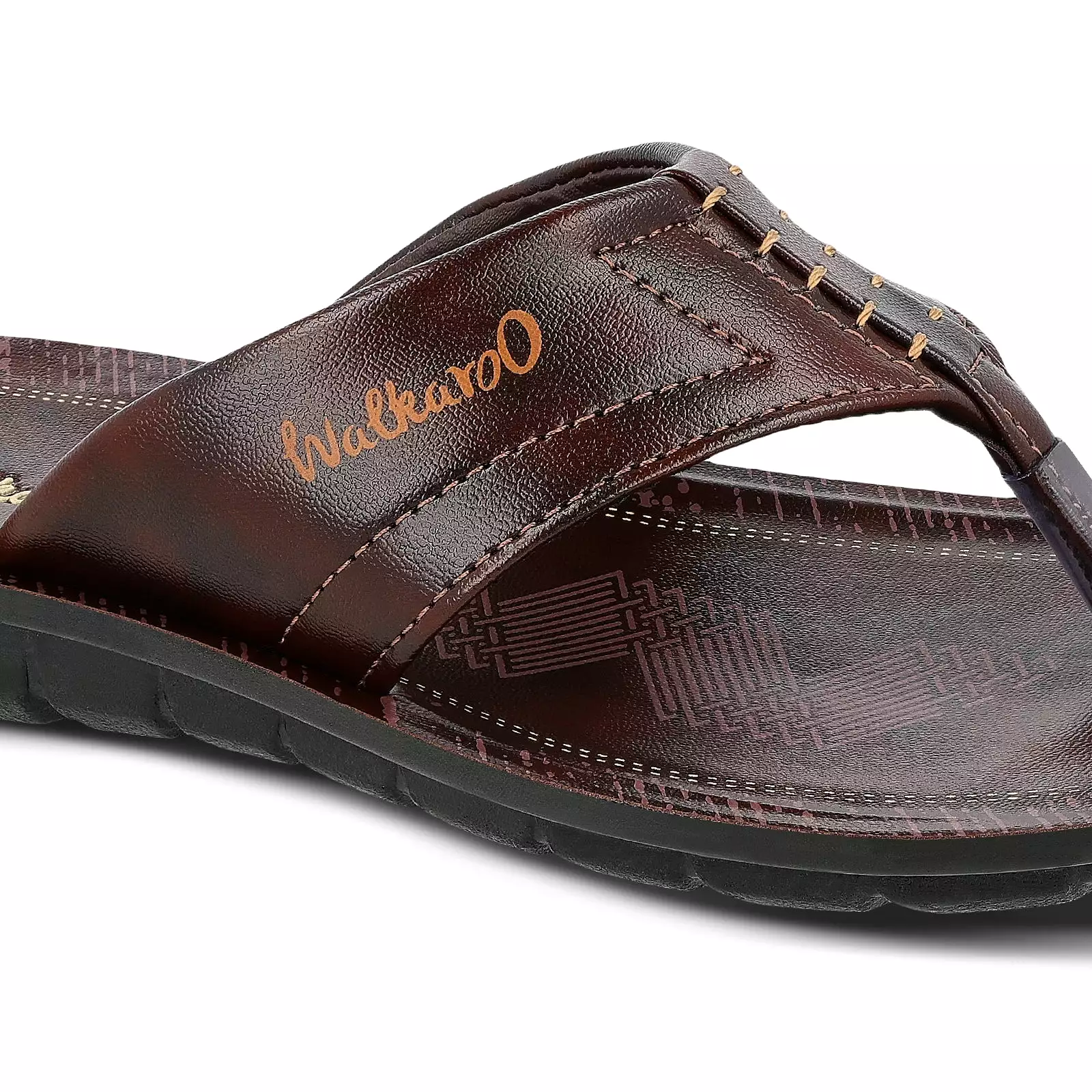 Walkaroo Men Sandals  - WG2010 Special Brown