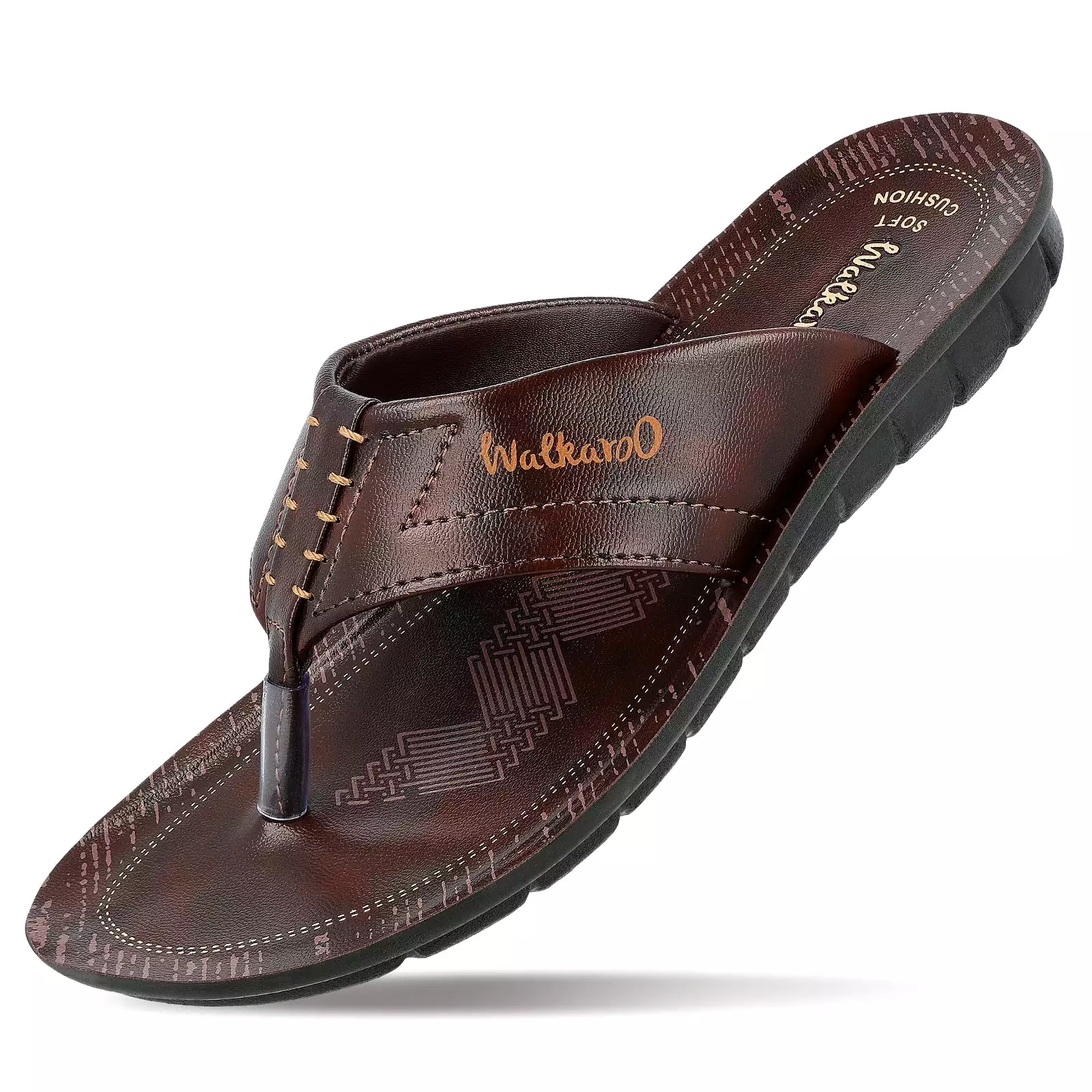 Walkaroo Men Sandals  - WG2010 Special Brown