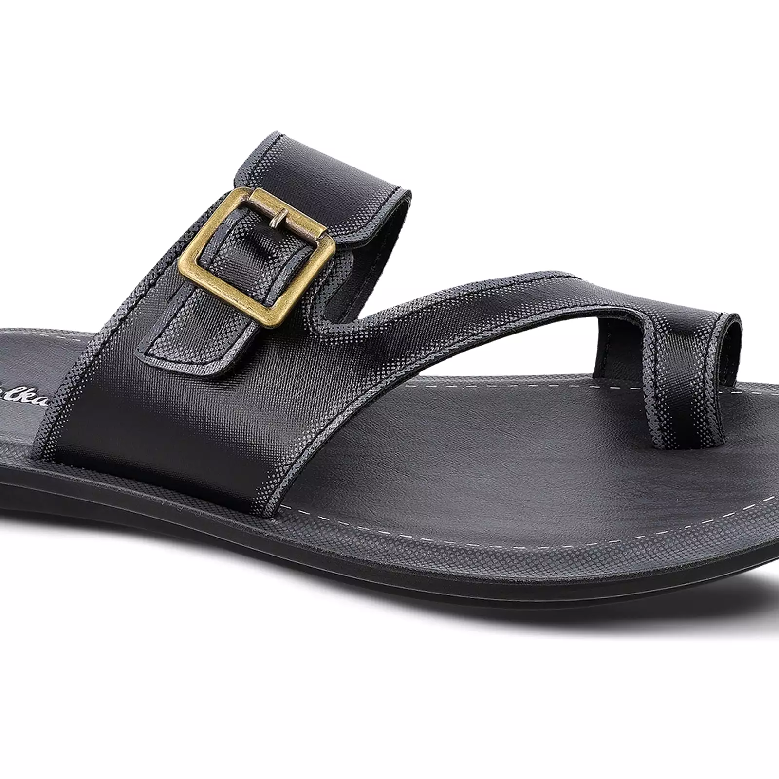 Walkaroo Men Sandals  - WG5458 Black