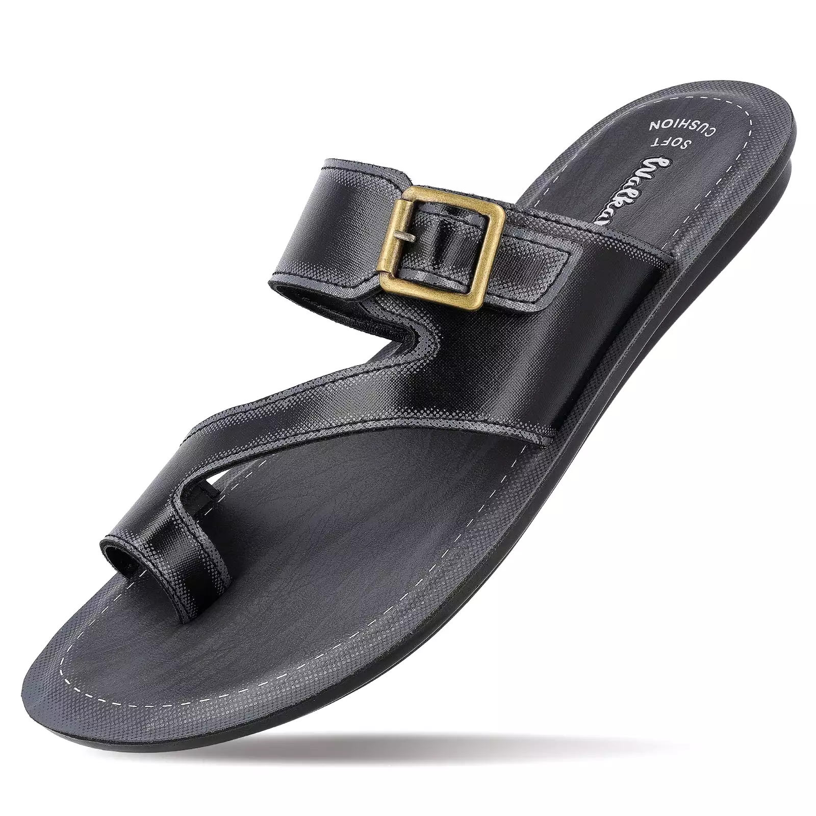 Walkaroo Men Sandals  - WG5458 Black