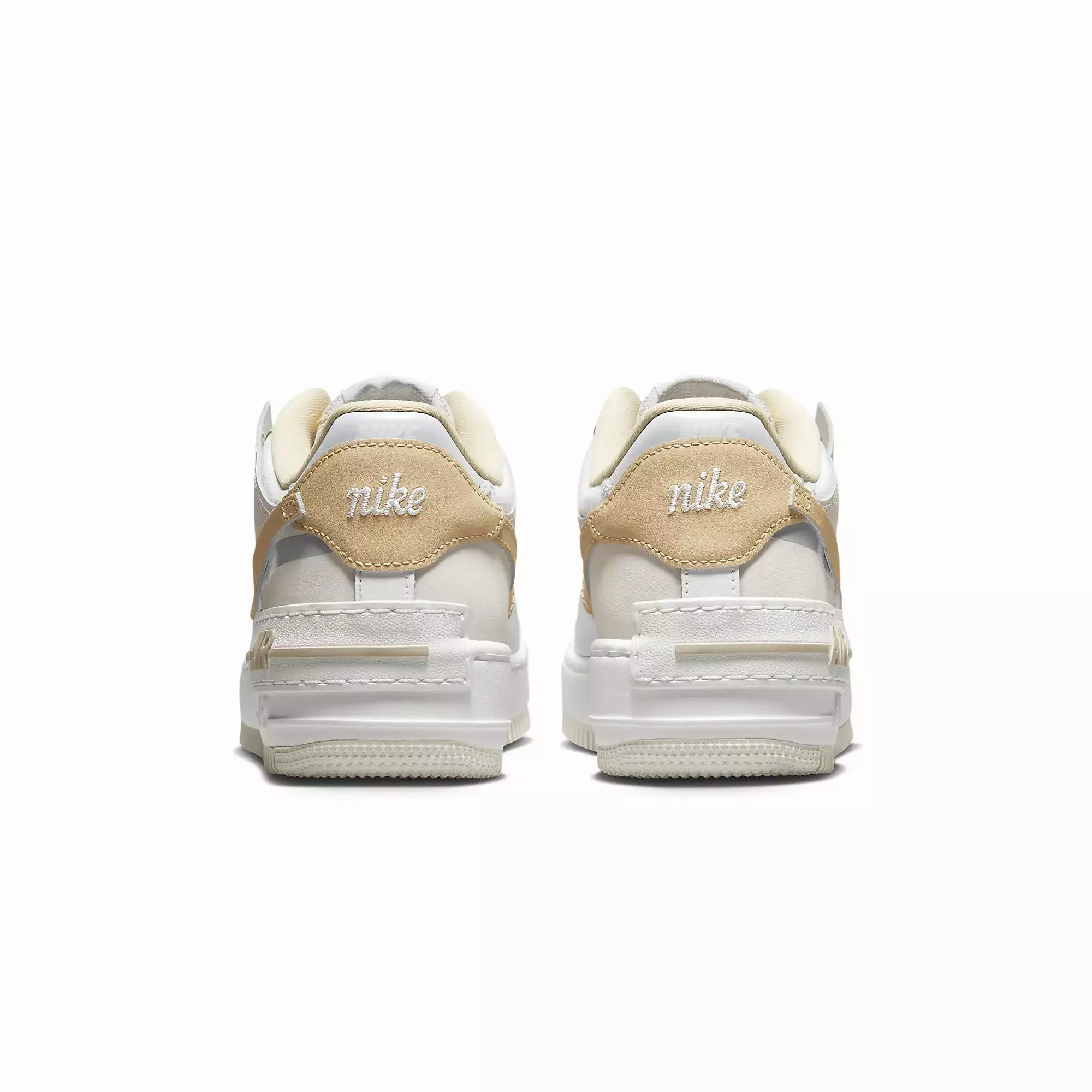 WMN'S AIR FORCE 1 SHADOW 'SUMMIT WHITE/SESAME-WOLF GREY'