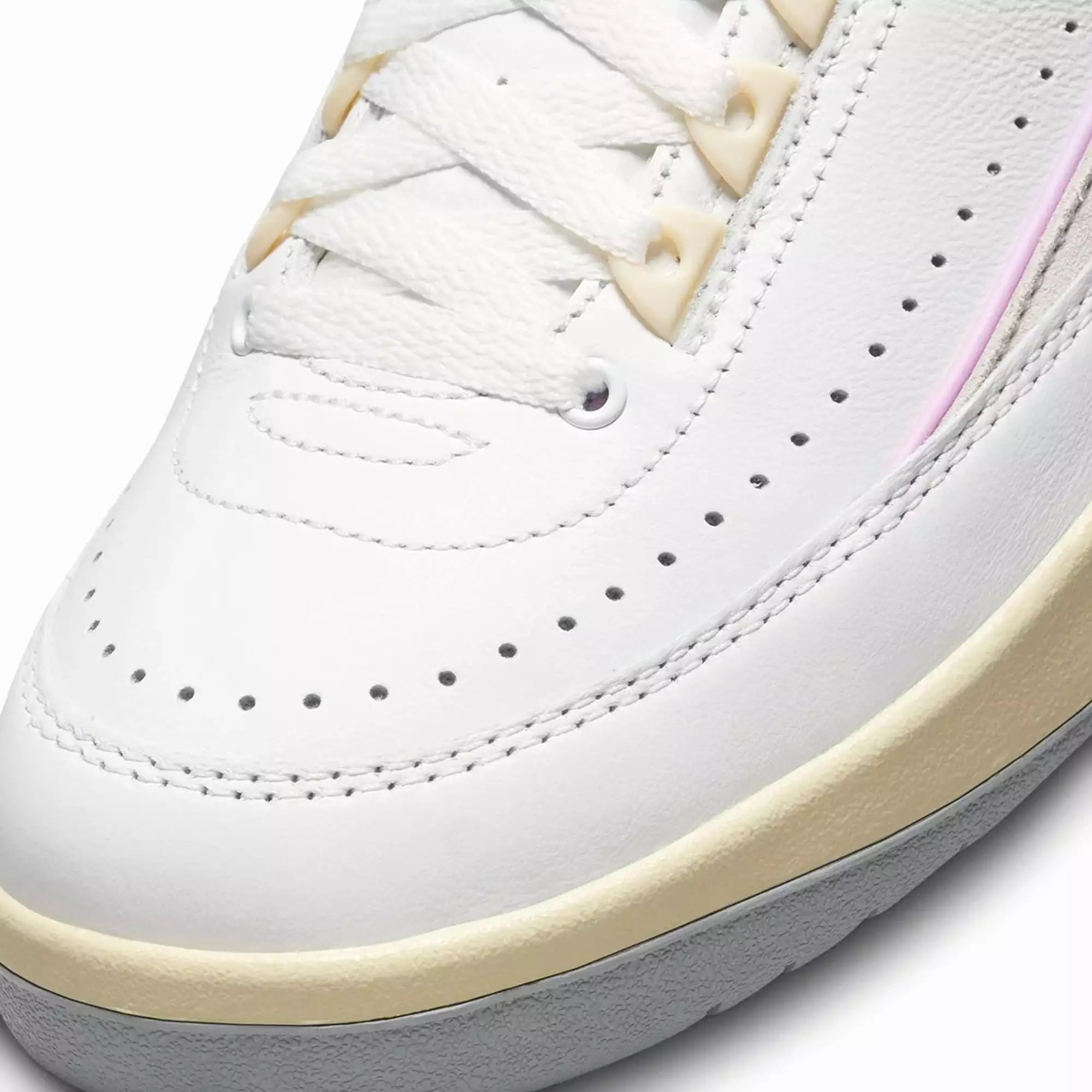 WMN'S AIR JORDAN 2 RETRO LOW 'SUMMIT WHITE/VARSITY RED-ICE BLUE'