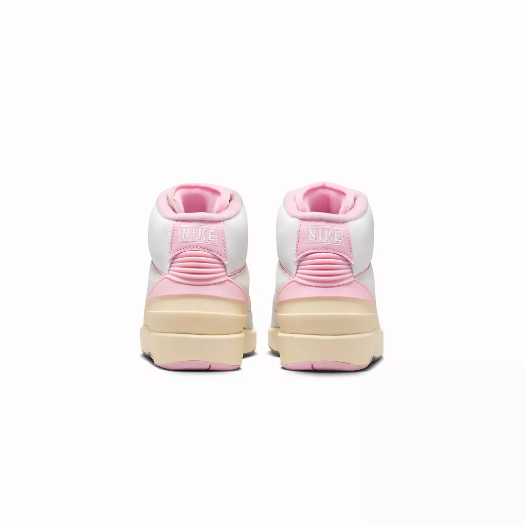 WMN'S AIR JORDAN 2 RETRO 'SUMMIT WHITE/GYM RED-MED SOFT PINK'