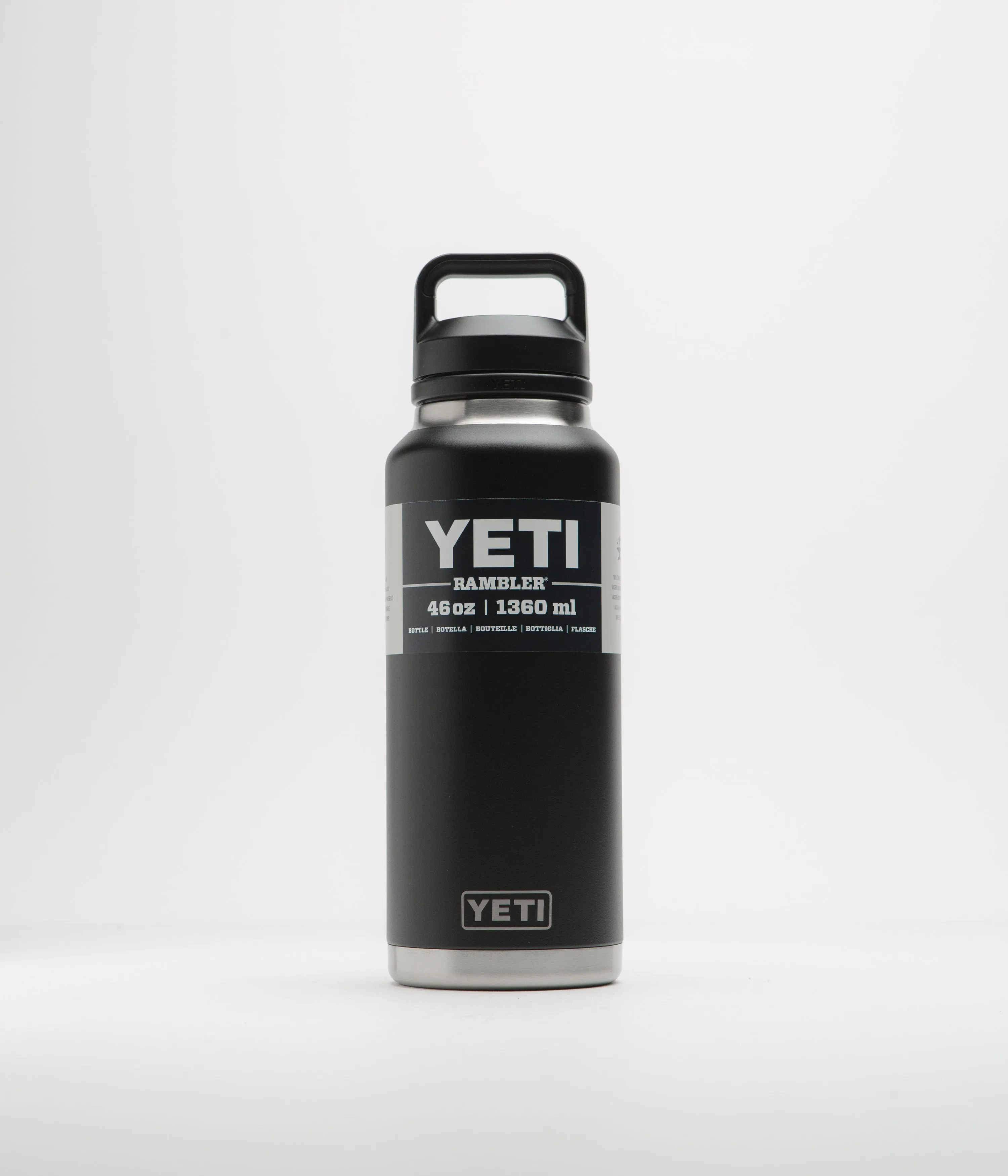 Yeti Chug Cap Rambler Bottle 46oz - Black